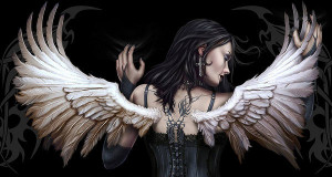 Beautiful Dark Angel Wallpaper