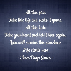 Quote Three Days Grace