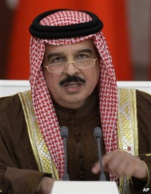 King of Bahrain, Sheik Hamad bin Isa al Khalifa (file photo)