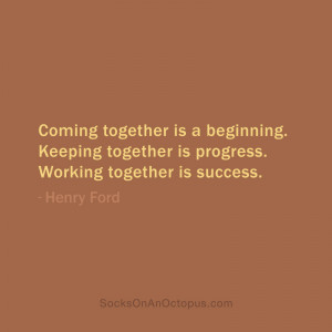 Success Quotes for Working Together