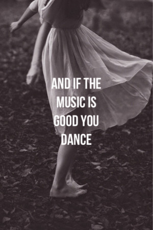 HAPPY MONDAY | And if the Music is Good.. You Dance !