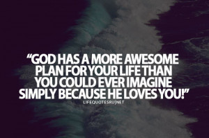 ... Quote on Life here. Visit Life Quotes Ru in Tumblr!God has a plan