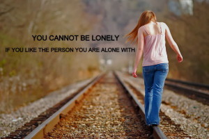 Alone girl quotes walking Beautiful Sad Track Blonde