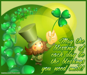 St Patricks Day Irish Blessing quote