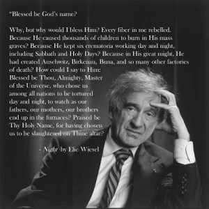 ... that describes how Eliezer Wiesel is a dynamic character in Night