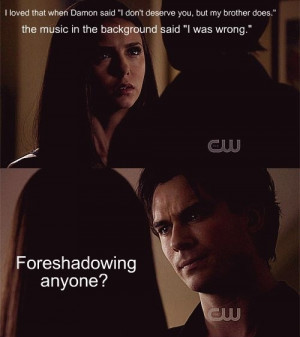 Damon & Elena Foreshadowing?