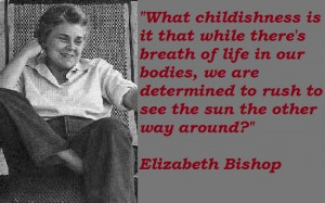 Elizabeth bishop ...