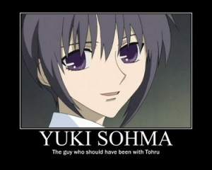 LOVE when Yuki Sohma from Fruits Basket calls Kyo an idiot cat. It ...