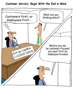 Customer Service – Start with the End in Mind