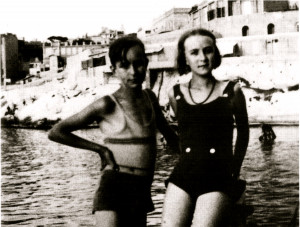 Althusser et sa soeur 1933 Fonds Althusser Imec