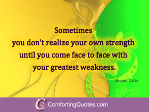 Quotes About Strength and Weakness