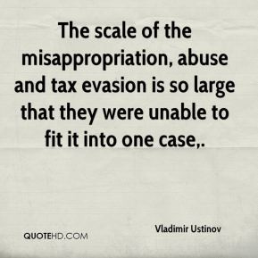 ... tax evasion is so large that they were unable to fit it into one case