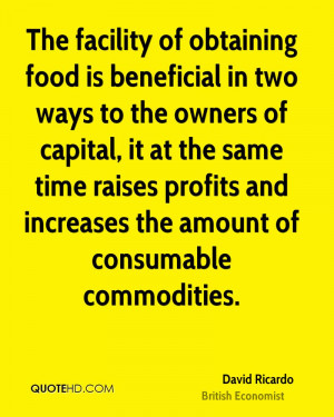 The facility of obtaining food is beneficial in two ways to the owners ...