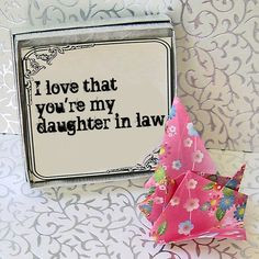 This is how I feel about my Daughters-in-Law. My son fell in love with ...
