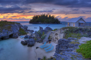 ... House, Beautiful Sunset, Bermuda Azul Turquesa, Bermuda Triangles