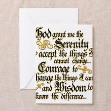 Alcoholics Anonymous Greeting Cards