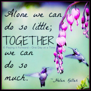 Inspiring quotes by Helen Keller...