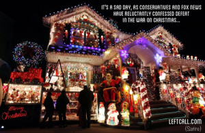 Conservatives admit defeat in the War on Christmas