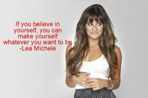 Lea Michele quote ️