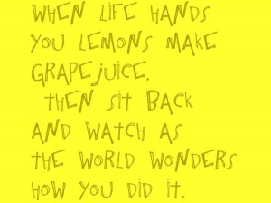 ... juice then sit back and watch as the world wonders how you did it