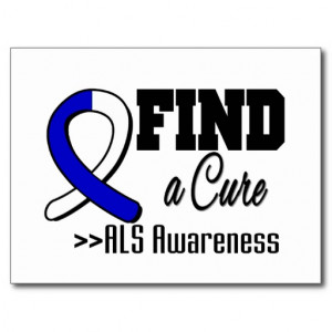 Find a Cure ALS Awareness Postcard