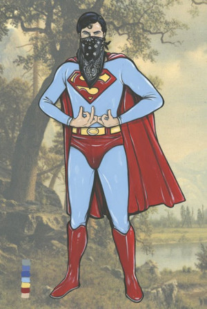 blood superman