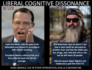 Cognitive Dissonance Liberal