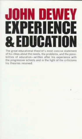Experience and Education, John Dewey #books