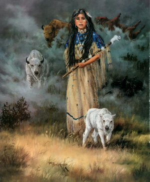 White Buffalo Calf Woman Image