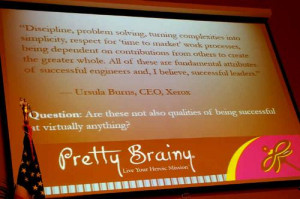 Quote by Xerox CEO Ursula Burns