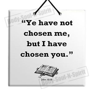 ... Bible-John-Quote-Ceramic-Wall-Hanging-Plaque-TILE-Home-Decor-Gift-Sign