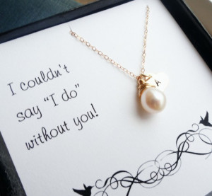 thank you gifts maid of honor be my bridesmaid card boxed gift set for ...