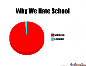 Why I Hate School