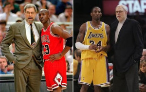 Phil Jackson Says There’s No Comparing Kobe Bryant to Michael Jordan