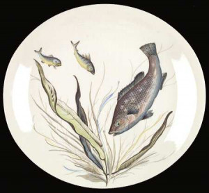 JOHNSON BROTHERS Fish (Oval, Cream) STOCK