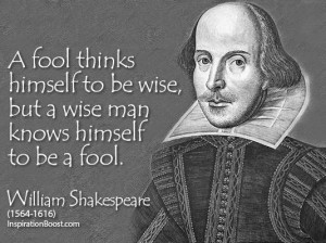 Wise quotes william shakespeare