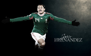 Chicharito Mexico Team World Cup 2014 Wallpaper HD