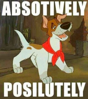 Oliver and company quote via www.Facebook.com/DisneylandForMisfits
