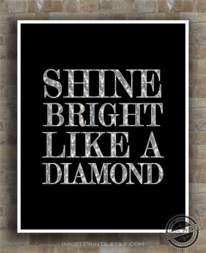 Bright typography Poster, Inspirational Quotes Print, inspiring quote ...