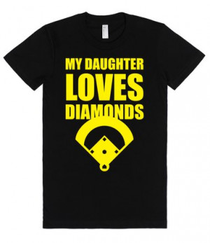 Description: My daughter loves diamonds, softball diamonds that is! If ...