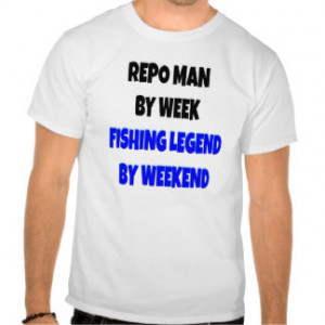 Fishing Legend Repo Man Tee Shirt