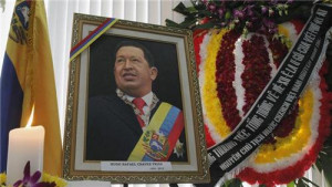 Hugo Chavez Procession