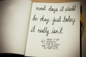 days, life, paper, sad, text, writing