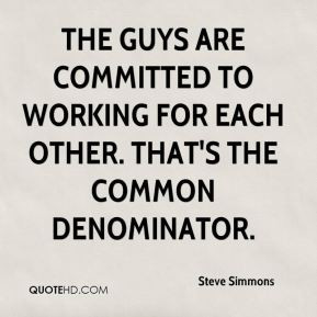 Common denominator Quotes