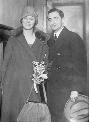 Irving Berlin and wife, Ellin MacKay cir 1920s. Photo courtesy ...