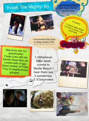 My Freak The Mighty By:Mariah Davis