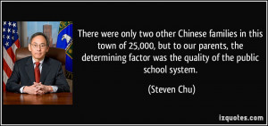 There were only two other Chinese families in this town of 25,000, but ...