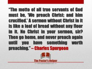 No Christ in Your Sermon?