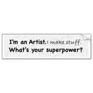 What's Your Superpower Bumper Stickers, What's Your Superpower Bumper ...