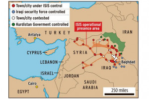 ISIS and ISIL, seek to control all of the Middle East. Picture ...